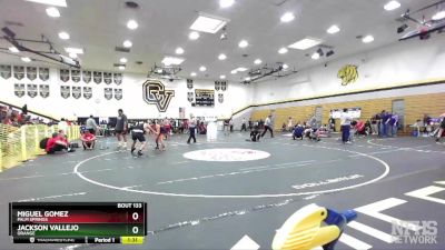 220 lbs Champ. Round 1 - Jackson Vallejo, Orange vs Miguel Gomez, Palm Springs