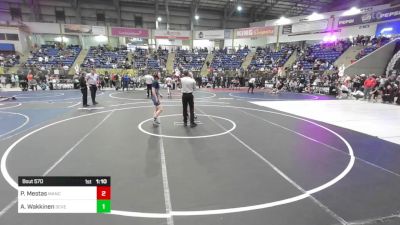 109 lbs Quarterfinal - Paislee Mestas, Mancos Bluejays vs Audrey Wakkinen, Severance Middle School