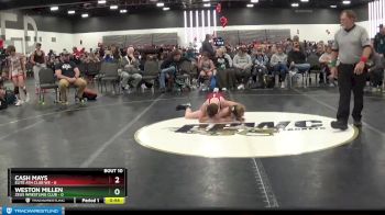 95 lbs Round 3 (8 Team) - Cash Mays, Elite Ath Club WE vs Weston Millen, Zeus Wrestling Club