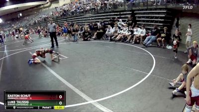 65 lbs Round 5 (6 Team) - Easton Schut, Minnesota Maroon vs Luke Taussig, Kansas Copperhead