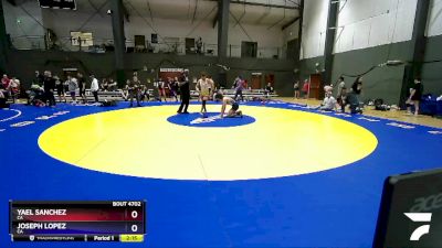 150 lbs Cons. Round 5 - Yael Sanchez, CA vs Joseph Lopez, CA