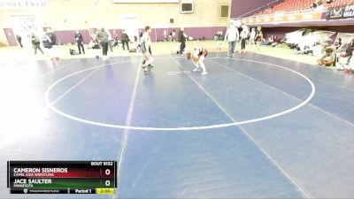 119-123 lbs Round 3 - Jace Saulter, Minnesota vs Cameron Sisneros, Camel Kids Wrestling