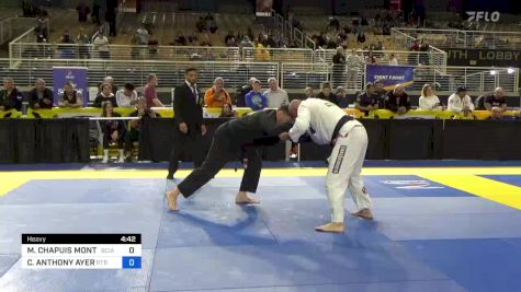MARCELLO CHAPUIS MONTEIRO vs CAMERON ANTHONY AYER 2024 Pan Jiu Jitsu IBJJF Championship