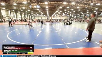 115 lbs Rd# 1 9:00am Friday - Slater Hicks, California National Team vs Ryan Goldstein, M2TC Red