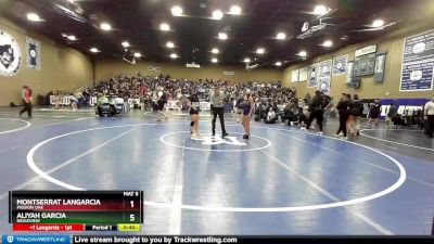 106 lbs Cons. Round 1 - Montserrat Langarcia, Mission Oak vs Aliyah Garcia, Ridgeview