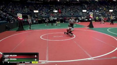 90 lbs Cons. Round 1 - Jake Cekada, ROGA vs Luke Nelson, PCWA