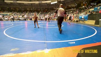 100 lbs Quarterfinal - Paezlie Kerr, Tuttle Elite Wrestling Club vs Lauren Garrison, Ogden's Outlaws Wrestling Club