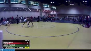 107 lbs Round 9 (10 Team) - Mariah Mills, CLWC / IWC vs Arden Swindle, Peg Leg Legion