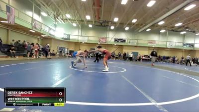 144 lbs Round 4 - Derek Sanchez, Unaffiliated vs Weston Pool, Apache Wrestling Club