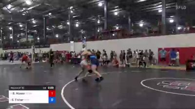 86 kg Round Of 16 - Benjamin Mower, Cowboy RTC vs Samuel Fisher, Southeast Regional Training Center, Inc