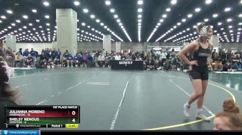 155 lbs Placement (4 Team) - Shelsy Renous, Limestone vs Julianna Moreno, Lindenwood