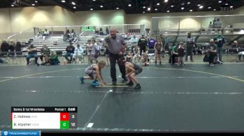 56 lbs Semis & 1st Wrestleback (8 Team) - Zacoby Holmes, ARES White vs Brylin Hipsher, Contenders WA Green
