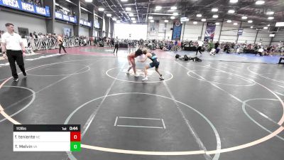 113 lbs Consi Of 16 #1 - Fernando Teniente, NC vs Tavian Melvin, VA