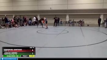 198 lbs Round 5 (6 Team) - Emmanuel Santiago, SOWA vs Jordan Adrien, Tropics Wrestling