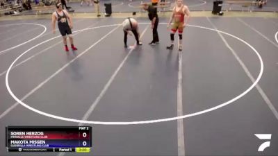 285 lbs Round 3 - Soren Herzog, Pinnacle Wrestling Club vs Makota Misgen, Guerrilla Wrestling Club