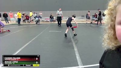 80 lbs Round 4 (10 Team) - Roman Lopez, Team Shutt vs Camden Palmer, Hanover Hawkeye