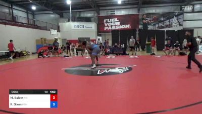 125 kg Consi Of 32 #2 - Max Balow, Viking RTC vs Rayshawn Dixon, Iron Wrestling Club