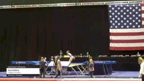 Ava Orders - Individual Trampoline, Integrity Athletics - 2021 USA Gymnastics Championships
