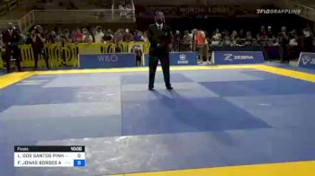 LUCAS DOS SANTOS PINHEIRO vs FRANCISCO JONAS BORGES ANDRADE 2020 Pan Jiu-Jitsu IBJJF Championship