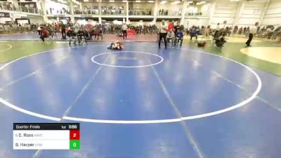 106 lbs Quarterfinal - Chloe Ross, Mayo Quanchi WC vs Bennett Harper, Lynx Wrestling Club