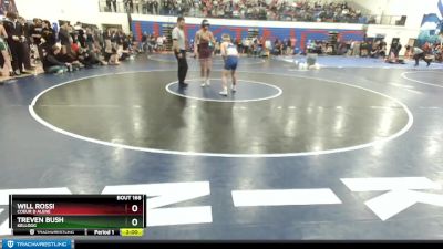 120 lbs Quarterfinal - Will Rossi, Coeur D Alene vs Treven Bush, Kellogg