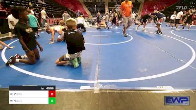 60-65 lbs Rr Rnd 1 - Nicholas Griffith, North Desoto vs Ryker Byrd, McAlester