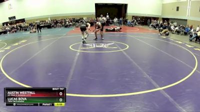 138 lbs Cons. Round 2 - Austin Westfall, St. Pius X (Kansas City) vs Lucas Bova, Troy Buchanan