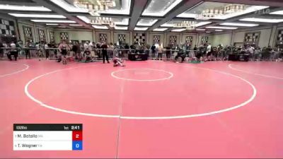 132 lbs Quarterfinal - Matthew Botello, Ma vs Trey Wagner, Pa