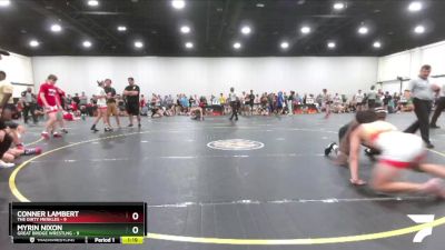 138 lbs Round 3 (4 Team) - Conner Lambert, The Dirty Merkles vs Myrin Nixon, Great Bridge Wrestlng