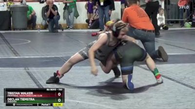 110 lbs Semifinal - Declan Tiemstra, Andover vs Tristan Walker, Frontenac Youth Wrestling Club