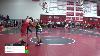 184 lbs Round Of 32 - John Baker, Binghamton vs Raymond  Weed, Rider