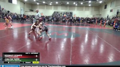 70 lbs Round 1 - Corlynn Tappe, Staples Motley Wrestling vs McKinley Schmitz, Monticello Warriors