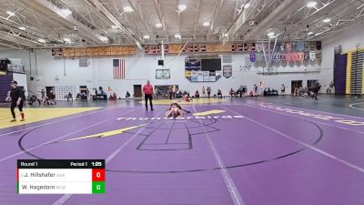 121B Round 1 - Jacob Hillshafer, Askren Wrestling Academy vs Walter Hagedorn, Maurer & Coughlin Wrestling Club