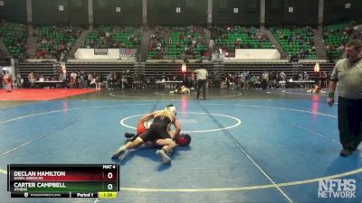 6A 138 lbs Quarterfinal - Declan Hamilton, Hazel Green HS vs Carter Campbell, Athens