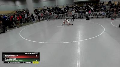 67 lbs Cons. Round 4 - Elias Inniss, Team Nazar Training Center vs Andrew Hole, RT Elite Wrestling