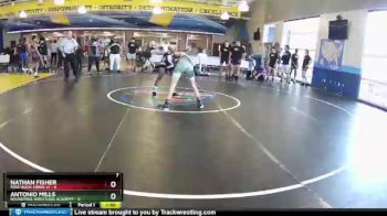 106 lbs Round 3 (8 Team) - Antonio Mills, Roundtree Wrestling Academy vs Nathan Fisher, Free-Buch-Creek #1