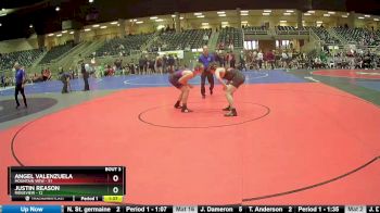 197 lbs Round 2 (4 Team) - Angel Valenzuela, Mountain View vs Justin Reason, Ridgeview