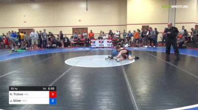 65 kg Rnd Of 64 - Kyle Trybus, Navy-Marine Corps RTC vs Jacob SIlzer, Irtc