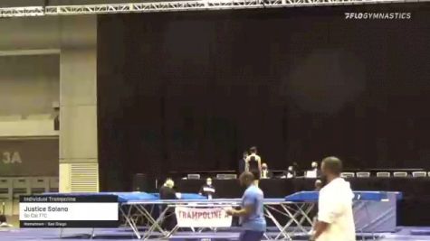 Justice Solano - Individual Trampoline, So Cal TTC - 2021 USA Gymnastics Championships
