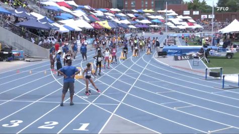 Youth Girls' 200m Hurdles Championship, Semi-Finals 19 - Age 14