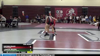 106 lbs Cons. Round 1 - Landon Bruess, New Hampton/Turkey Valley vs Hayden Eslick, Roland-Story