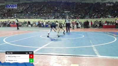 101 lbs Round Of 32 - Jackson McCurley, Norman JH vs Aiden Bayer, Broken Arrow Junior High