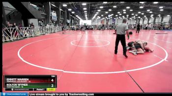 130 lbs Rd# 9- 2:15pm Saturday Final Pool - Emmitt Warren, Agression Legionaries vs Kolton Wymer, Team Michigan