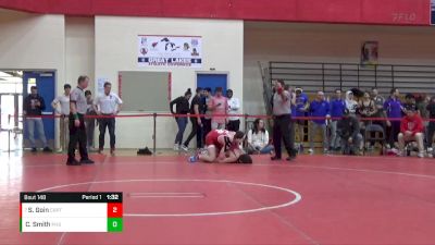 160 lbs Quarterfinal - Sam Goin, Crown Point vs Caydn Smith, Plymouth