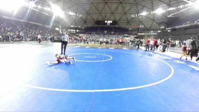 49 lbs Champ. Round 1 - Emmett Fletcher, Steelclaw Wrestling Club vs Hendrix Echararria, Moses Lake Wrestling Club