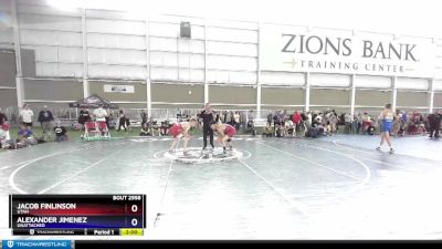 133-143 lbs 1st Place Match - Jacob Finlinson, Utah vs Alexander Jimenez, Unattached