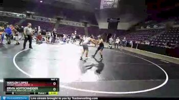 130 lbs Round 4 (10 Team) - Ervin Hoffschneider, Bear Cave Wrestling Club vs Waylon Lopez, Victory Training Center