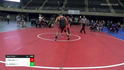 220 lbs Semifinal - Jamil Morrow, Bowie vs Noval Jenkins, Bridgeton