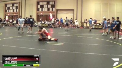 108 lbs Quarterfinals (8 Team) - Noah Barke, Pro Ex/Prestige vs Mason Lugo, Jersey Elite