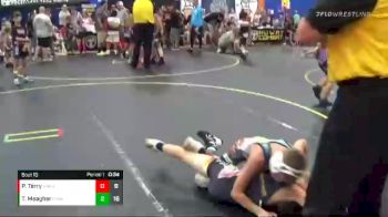 75 lbs Round 4 (6 Team) - Tyson Meagher, The Funky Singlets vs Paxton Terry, Untouchables Purple